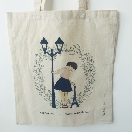 Tote Bag AndaLuz X Alice à Paris